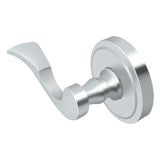 Deltana PRLLR4U26RH PRLLR4-RH Elite Lacovia Right Hand Dummy Door Lever Bright Chrome