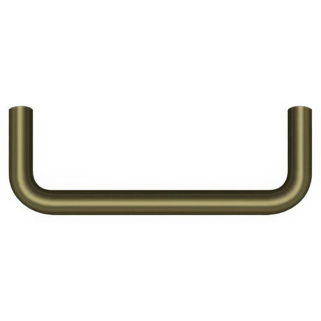 Deltana PW350U5 PW350 3-1/2" Wire Pull Antique Brass