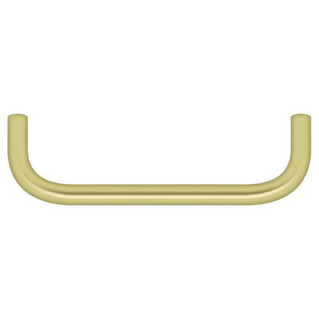 Deltana PW400U3 PW400 4" Wire Pull Polished Brass