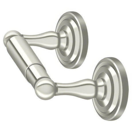 Deltana R2000-U14 Double Post Toilet Paper Roll Holder Polished Nickel