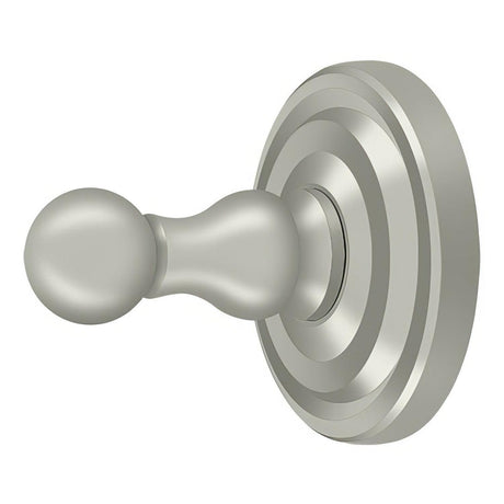 Deltana R2009-U15 R-Series 3-1/2" Single Robe Hook Satin Nickel