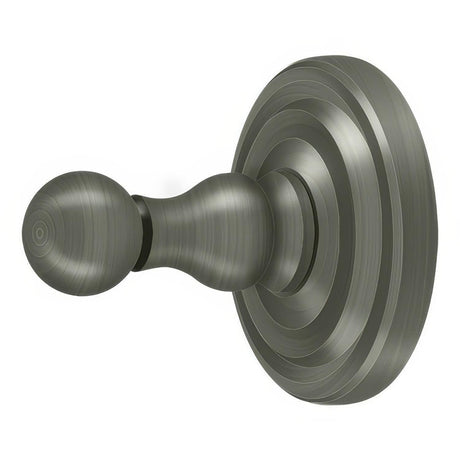 Deltana R2009-U15A R-Series 3-1/2" Single Robe Hook Antique Nickel
