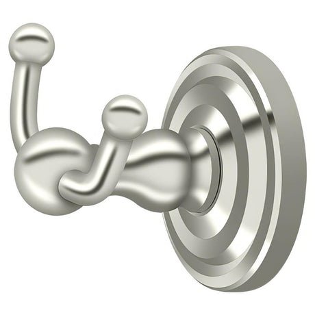 Deltana R2010-U14 R-Series 2-5/8" Double Robe Hook Polished Nickel
