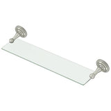 Deltana R2015-U15 R-Series 18" Towel Shelf with Mounts Satin Nickel