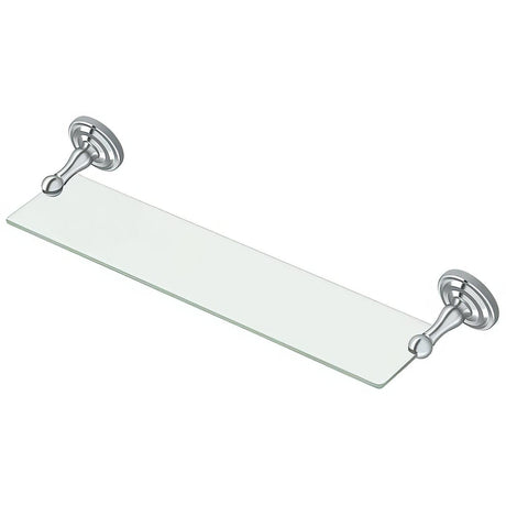 Deltana R2015-U26 R-Series 18" Towel Shelf with Mounts Chrome