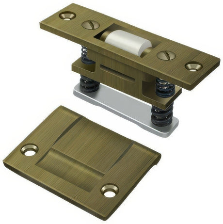 Deltana RCA430U5 antique brass roller catch