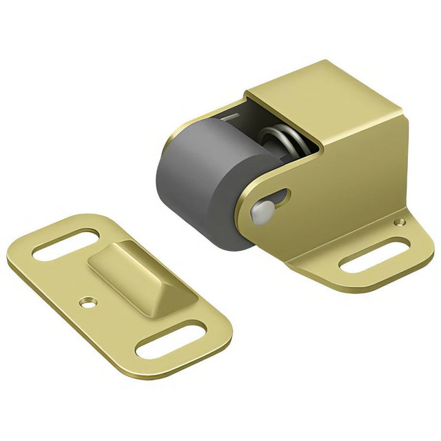 Deltana RCS338U3 RCS3380 Surface Mount Roller Catch Polished Brass