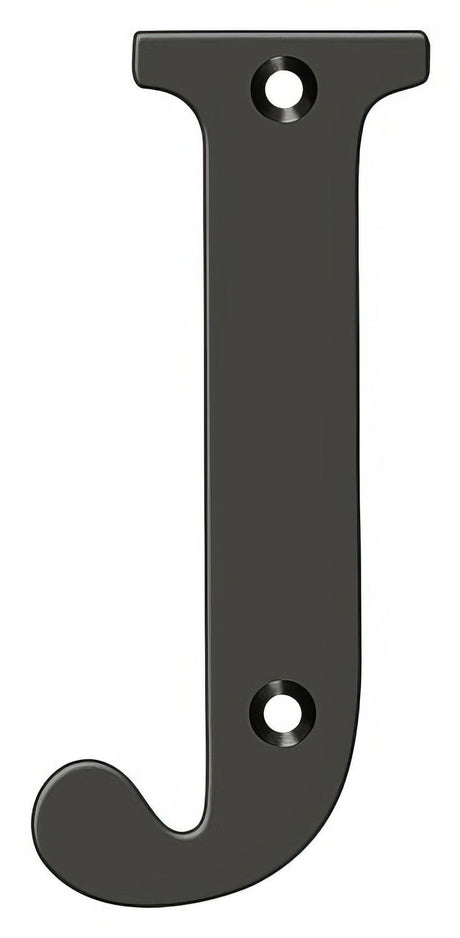 Deltana RL4J-10B 4" House Letter - J Oil Rubbed Bronze