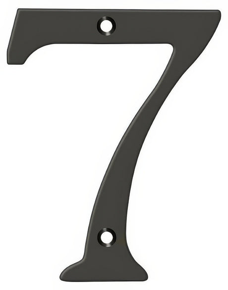 Deltana RN6-7U10B oil rubbed bronze address number
