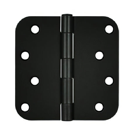 Deltana S44R51B flat black door hinge