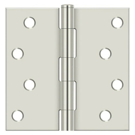 Deltana S44U14-R bright nickel door hinge