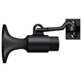 Deltana SAHW325U19 SAHW325 3-5/8" Wall Mount Door Stop with Hook Latch Black