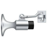 Deltana SAHW325U26 SAHW325 3-5/8" Wall Mount Door Stop with Hook Latch Polished Chrome