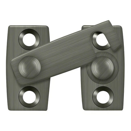 Deltana SB3058U15A SB3058 1-3/16" x 5/8" Bar / Door Shutter Latch Antique Nickel