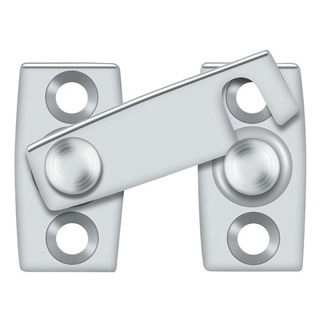 Deltana SB3058U26 SB3058 1-3/16" x 5/8" Bar / Door Shutter Latch Chrome