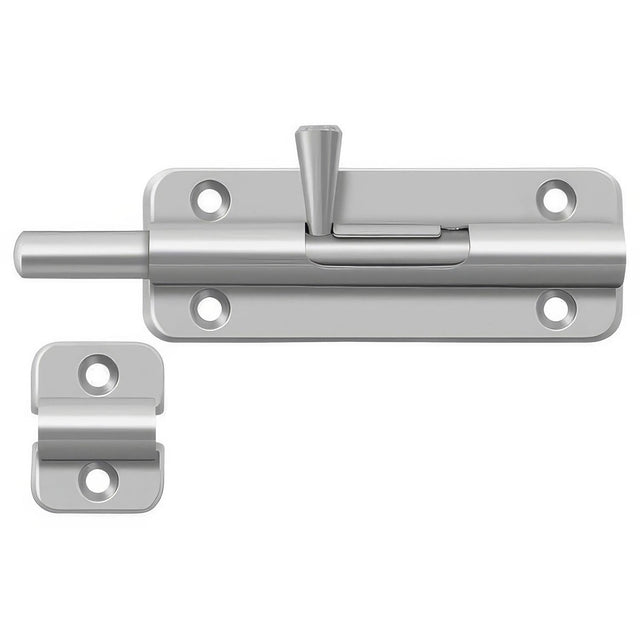Deltana SB35U32D 3-1/2" Stainless Steel Spring Bolt