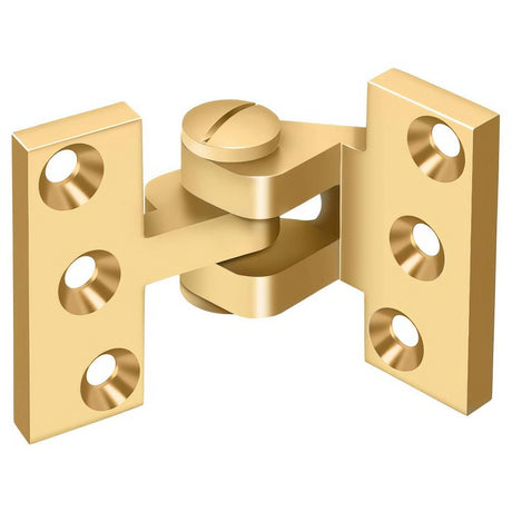 Deltana SBIH2510CR003 SBIH2510 3-3/4" x 2-1/2" Intermediate Pivot Hinge Lifetime Polished Brass
