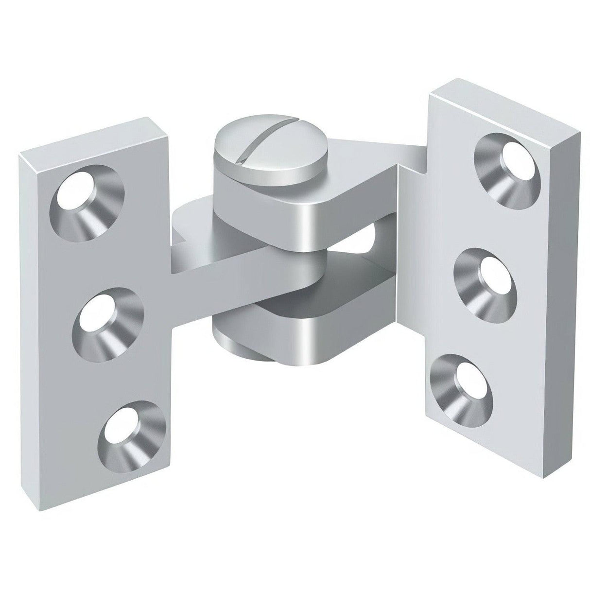 Deltana SBIH2510U26 SBIH2510 3-3/4" x 2-1/2" Intermediate Pivot Hinge Chrome