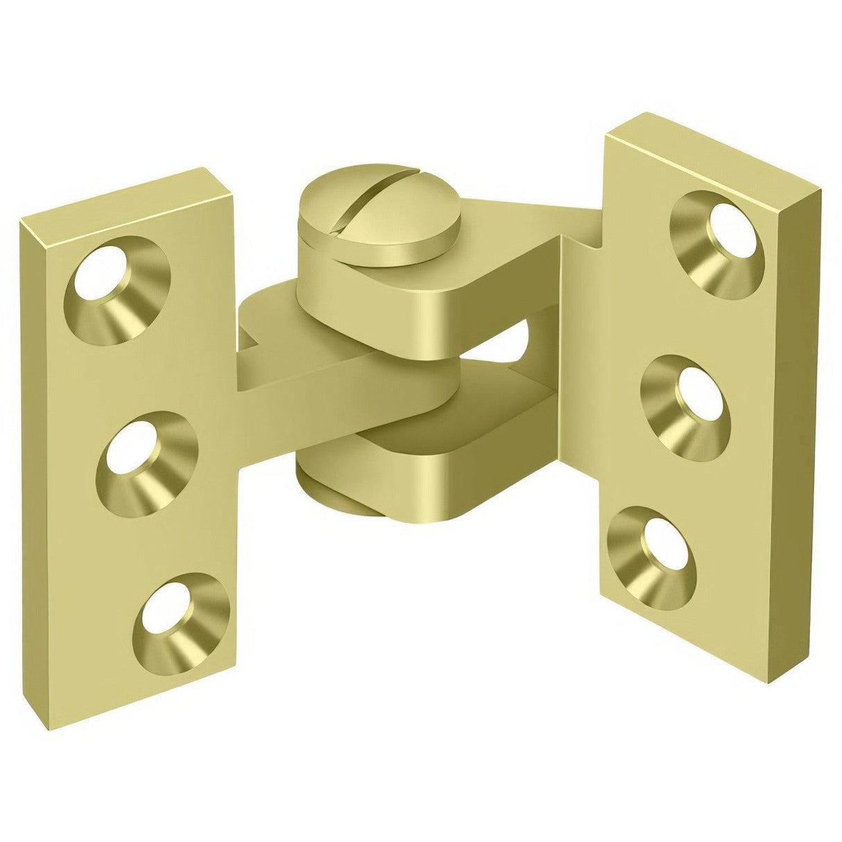 Deltana SBIH2510U3 SBIH2510 3-3/4" x 2-1/2" Intermediate Pivot Hinge Polished Brass