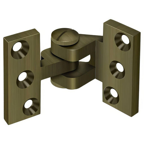 Deltana SBIH2510U5 SBIH2510 3-3/4" x 2-1/2" Intermediate Pivot Hinge Antique Brass
