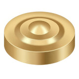 Deltana SCD100CR003 SCD100 1" Diameter Round Dimpled Screw Covers Lifetime Polished Brass