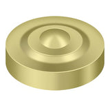 Deltana SCD100U3 SCD100 1" Diameter Round Dimpled Screw Covers Polished Brass