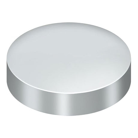 Deltana SCF100U26 SCF100 1" Diameter Round Screw Covers Chrome