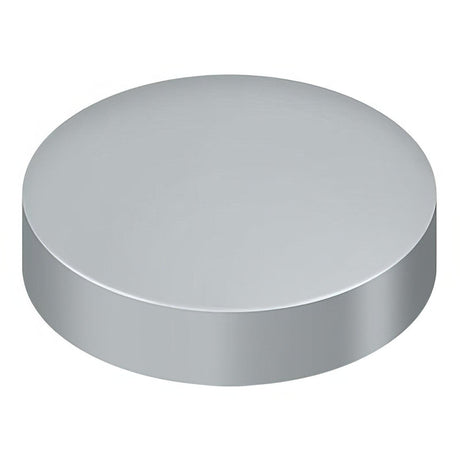 Deltana SCF100U26D SCF100 1" Diameter Round Screw Covers Brushed Chrome