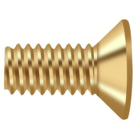 Deltana SCMB1205CR003 SCMB1205 #12 x 1/2" Machine Screw Lifetime Polished Brass