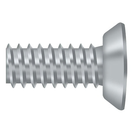 Deltana SCMS1005U26D SCMS1005 #10 x 1/2" Steel Machine Screw Brushed Chrome