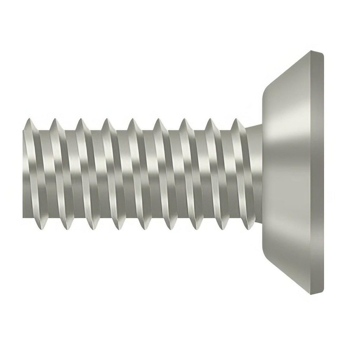 Deltana SCMS1205U15 SCMS1205 #12 x 1/2" Steel Machine Screw Satin Nickel