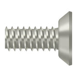 Deltana SCMS1205U15 SCMS1205 #12 x 1/2" Steel Machine Screw Satin Nickel