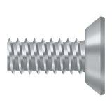 Deltana SCMS1205U26D SCMS1205 #12 x 1/2" Steel Machine Screw Brushed Chrome