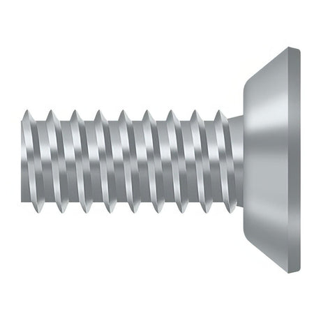 Deltana SCMS1205U26D SCMS1205 #12 x 1/2" Steel Machine Screw Brushed Chrome
