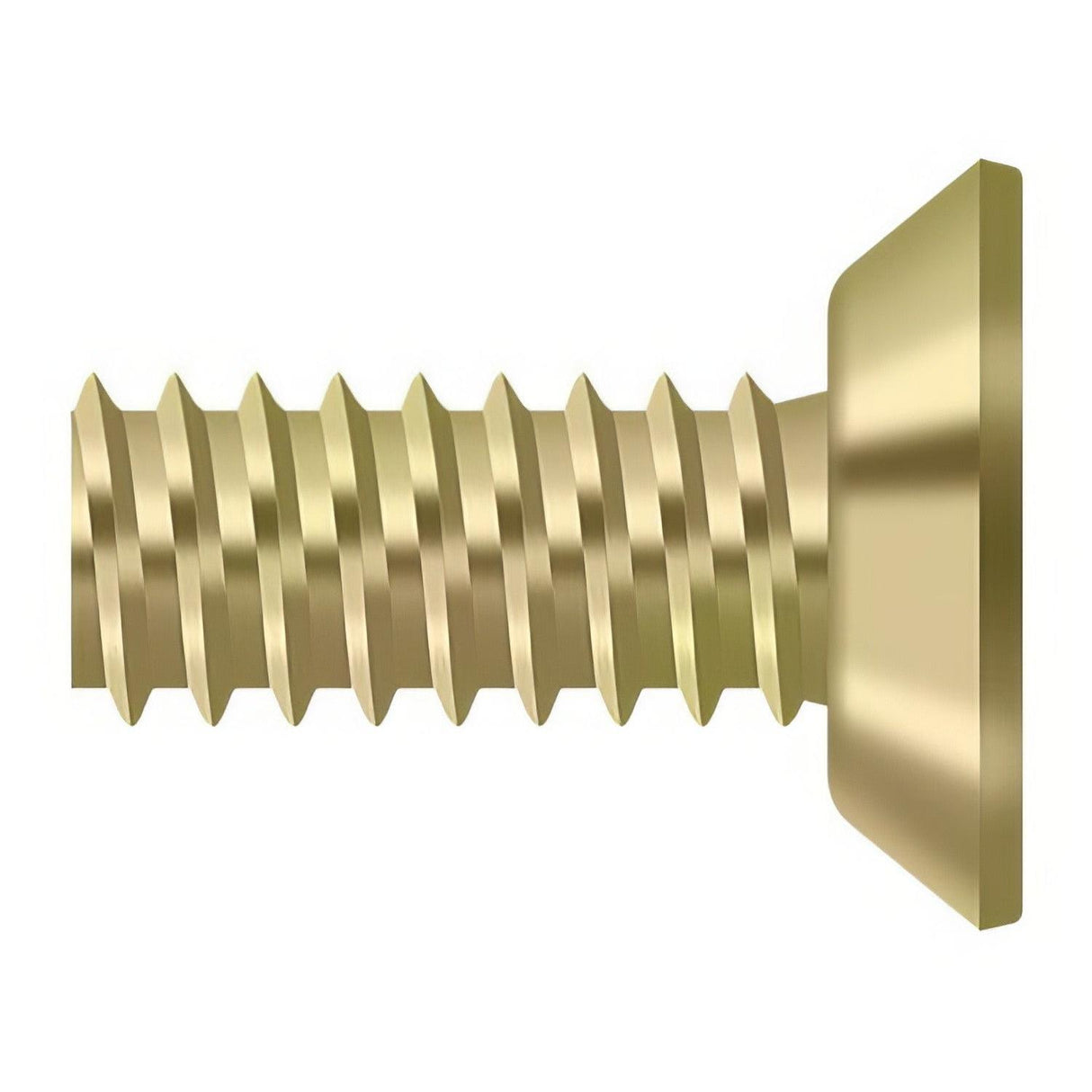 Deltana SCMS1205U2D SCMS1205 #12 x 1/2" Steel Machine Screw Zinc Chromate
