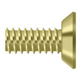 Deltana SCMS1205U3 SCMS1205 #12 x 1/2" Steel Machine Screw Polished Brass