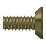 Deltana SCMS1205U5 SCMS1205 #12 x 1/2" Steel Machine Screw Antique Brass