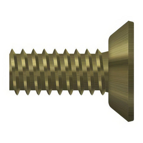 Deltana SCMS1205U5 SCMS1205 #12 x 1/2" Steel Machine Screw Antique Brass