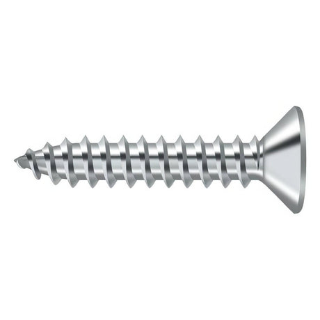 Deltana SCWB1010U26 SCWB1010 #10 x 1" Wood Screw Chrome