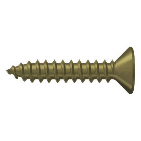 Deltana SCWB1010U5 SCWB1010 #10 x 1" Wood Screw Antique Brass