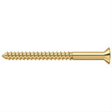 Deltana SCWB1025CR003 SCWB1025 #10 x 2-1/2" Wood Screw Lifetime Polished Brass