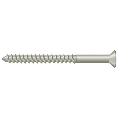 Deltana SCWB1025U15 SCWB1025 #10 x 2-1/2" Wood Screw Satin Nickel