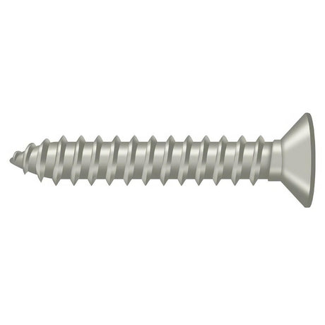 Deltana SCWB12125U15 SCWB12125 #12 x 1-1/4" Wood Screw Satin Nickel