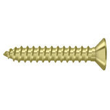 Deltana SCWB12125U3 SCWB12125 #12 x 1-1/4" Wood Screw Polished Brass