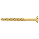 Deltana SCWB1225CR003 SCWB1225 #12 x 2-1/2" Wood Screw Lifetime Polished Brass