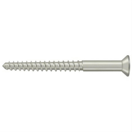 Deltana SCWB1225U15 SCWB1225 #12 x 2-1/2" Wood Screw Satin Nickel
