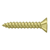 Deltana SCWB775U3 SCWB775 #7 x 3/4" Wood Screw Polished Brass