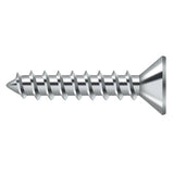 Deltana SCWS1010U26 SCWS1010 #10 x 1" Steel Wood Screw Chrome