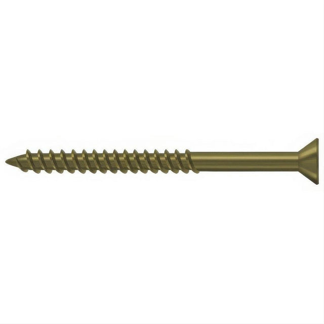 Deltana SCWS1025U5 SCWS1025 #10 x 2-1/2" Steel Wood Screw Antique Brass