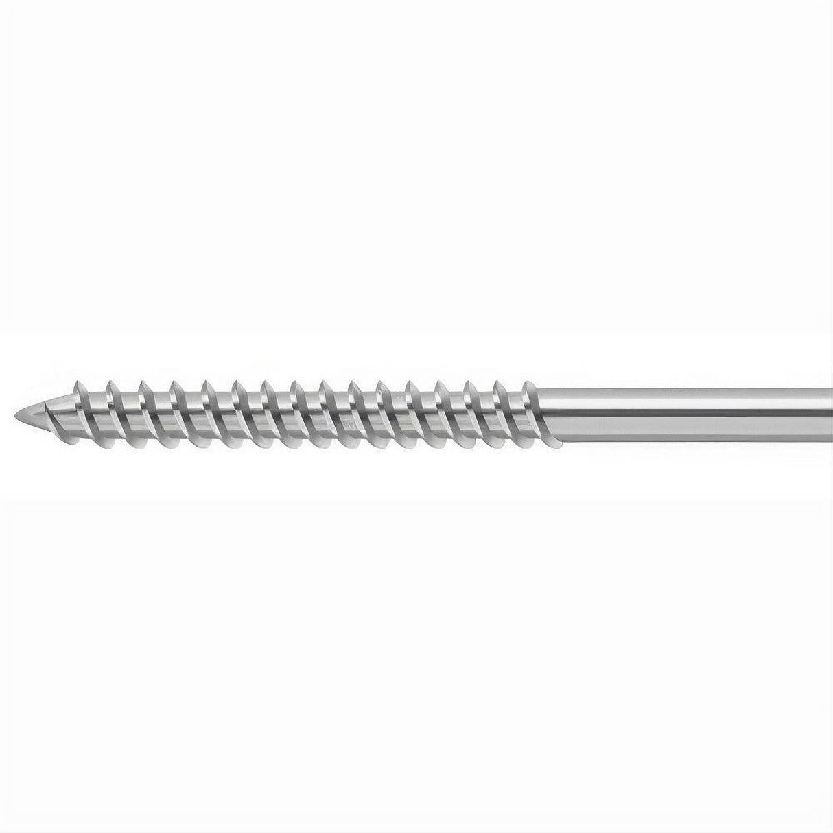Deltana SCWS1025USPW SCWS1025 #10 x 2-1/2" Steel Wood Screw Prime Coated White